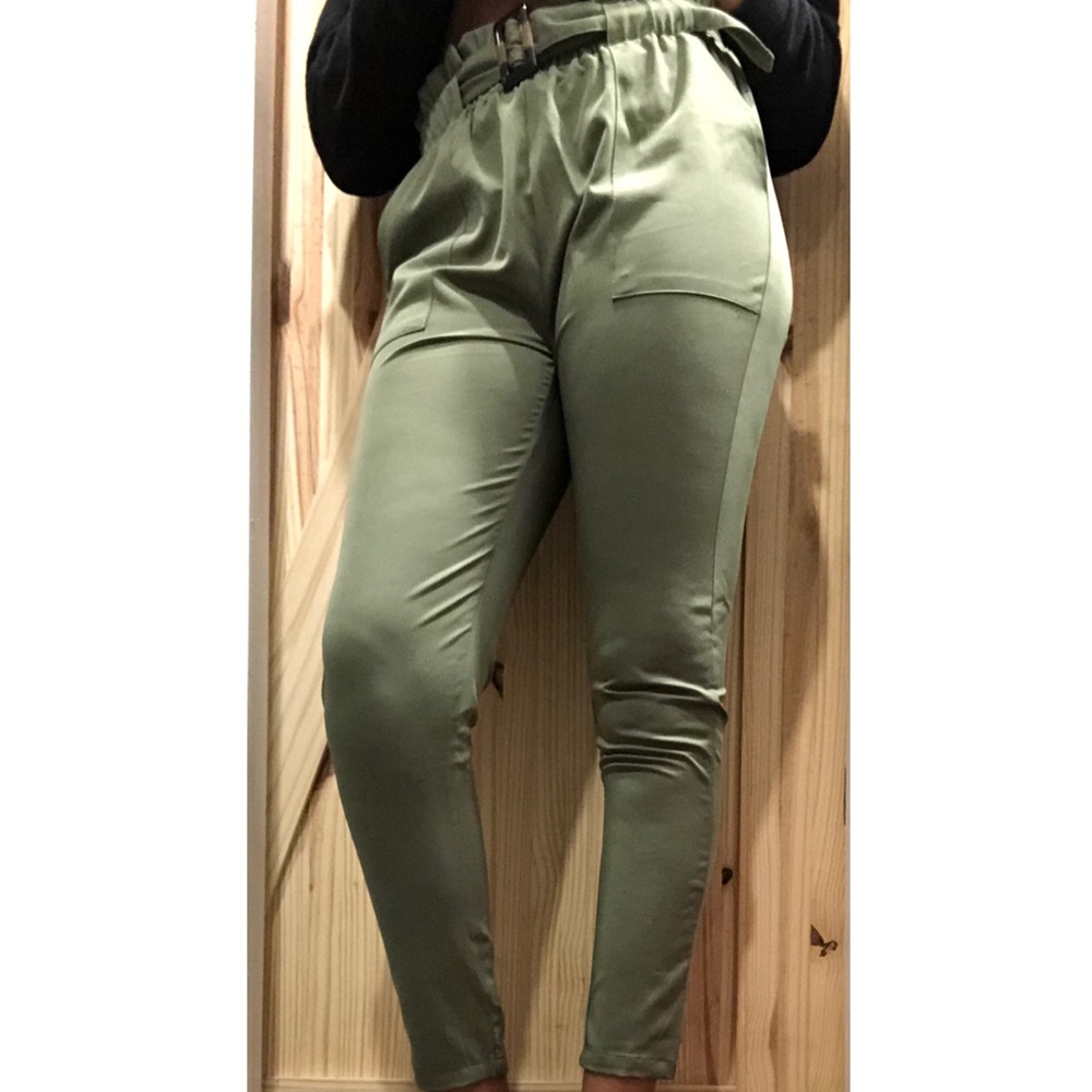 Army green dress pants